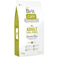 Сухий корм для дорослих собак дрібних порід Brit Care Adult Small Breed Lamb & Rice 7.5 кг