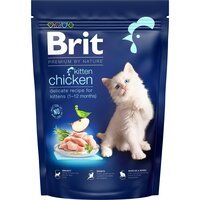 Сухой корм для котят Brit Premium by Nature Cat Kitten с курицей 0,8 кг