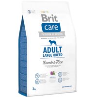 Сухий корм для дорослих собак великих порід Brit Care Adult Large Breed Lamb & Rice 3 кг