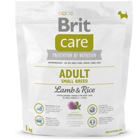 Сухий корм для дорослих собак дрібних порід Brit Care Adult Small Breed Lamb & Rice 1 кг