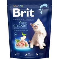 Сухой корм для котят Brit Premium by Nature Cat Kitten с курицей 0,3 кг
