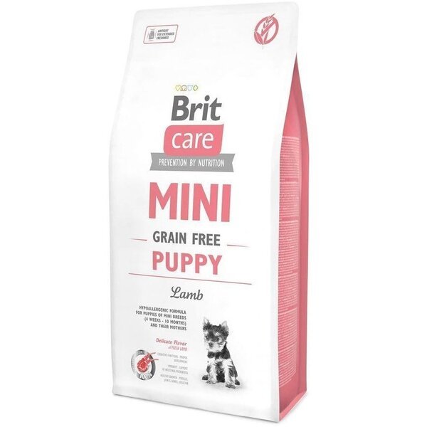 

Сухой корм для щенков миниатюрных пород Brit Care Mini Grain Free Puppy 2 кг