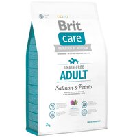 Сухий корм для собак вагоюдо 25 кг Brit Care GF Adult Salmon & Potato 3 кг