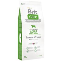 Сухий корм для собак вагоювід 25 кг Brit Care GF Adult Large Breed Salmon & Potato 12 кг