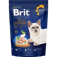 Сухий корм для котів, які мешкають у приміщенні Brit Premium by Nature Cat Indoor з куркою 0,8 кг