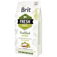 Сухий корм для активних дорослих собак Brit Fresh Active Run & Work з качкою та пшоном 2.5 кг