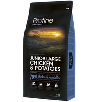 Сухий корм для цуценят та молодих собак великих порід Profine Junior Large Chicken з куркою та картоплею 15 кг