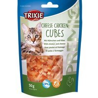 Ласощі для котів Trixie PREMIO Cheese Chicken Cubes сирно-курячі кубики 50гр