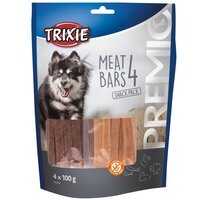 Ласощі для собак Trixie "PREMIO 4 Meat Bars" з куркою, качкою, бараниною та лососем 4 x 100 г