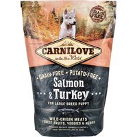 Сухий корм для щенят великих порід Carnilove Salmon & Turkey Large Breed Puppy 1.5 кг