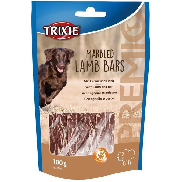 

Лакомство для собак Trixie PREMIO Marbled Lamb Bars баранина, 100г