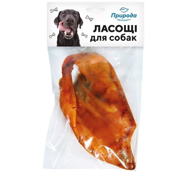 

Лакомство для собак Природа Ухо свиное 1 шт