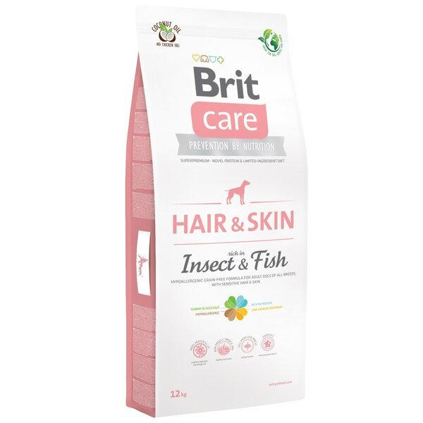 

Сухой корм для собак Brit Care Dog Insect Fish с насекомыми и рыбой 12 кг