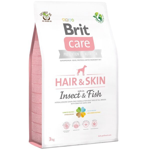 

Сухой корм для собак Brit Care Dog Insect Fish с насекомыми и рыбой 3 кг