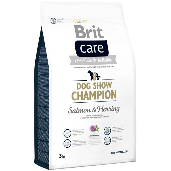 

Сухой корм для выставочных собак Brit Care Dog Show Champion 3 кг