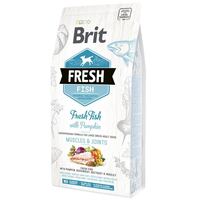 Сухий корм для дорослих собак великих порід Brit Fresh Muscle & Joints з рибою та гарбузом 12 кг