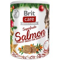 Різдвяні Ласощі для котів Brit Care Cat Superfruits Лосось та обліпиха 100 г