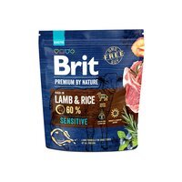 Сухий корм для собак Brit Premium Sensitive Lamb із чутливим травленням зі смаком ягняти 1 кг