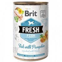 Влажный корм для собак Brit Fresh Fish/Pumpkin 400г рыба,тыква
