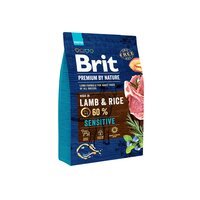 Сухий корм для собак Brit Premium Sensitive Lamb із чутливим травленням зі смаком ягняти 3 кг
