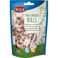 Лакомство для котов Trixie PREMIO Rolls курица/сайда 50гр