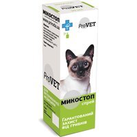 Противогрибковый спрей ProVET Микостоп для кошек и собак, 30 мл
