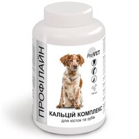 КАЛЬЦІЙ КОМПЛЕКС для кісток та зубів ProVET Профілайн для собак, 100 табл