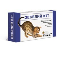 Фитокомплекс для улучшения функции мочевыводящей системы ProVET Веселый Кот для кошек, 20 мл