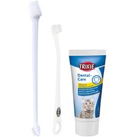 Зубная паста для животных Trixie с щеткой для кошек