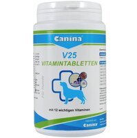Поливитаминный комплекс для собак Canina V25 200 г 60 таблеток
