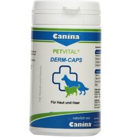 Капсулы для проблемной кожи и шерсти Canina Petvital Dеrm-Caps 40 г 100 капсул