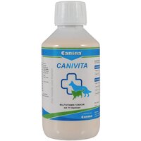 Витаминный тоник Canina Canivita с быстрым эффектом для всех пород собак и котов 250 мл