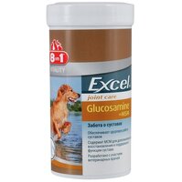 Хондропротектор 8in1 Excel Glucosamine з ЧСЧ для собак таблетки 55 шт