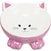 Миска для котів Trixie Котик керамічна 0,15л 14см колір в асорті