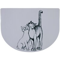 Килимок під миски Trixie для собак та кішок Pussy Cat 40 x 30 см