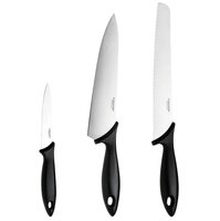 Набор ножей Fiskars Essential Starter, 3шт (1023784)