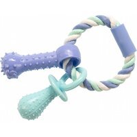 Іграшка для собак GimDog Дент Плюс мотузка/кільце з термопластичною гумою 15см