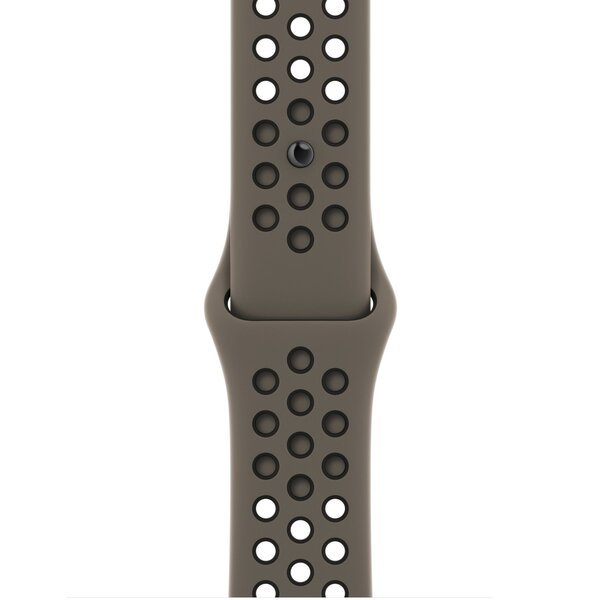 

Ремешок Apple Watch 41mm Olive Grey/Black Nike Sport Band (MPGT3ZM/A)
