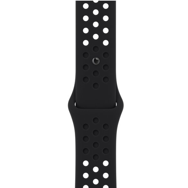 

Ремешок Apple Watch 45mm Black/Black Nike Sport Band (MPH43ZM/A)