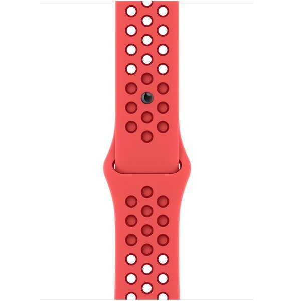 

Ремешок Apple Watch 45mm Bright Crimson/Gym Red Nike Sport Band (MPHA3ZM/A)