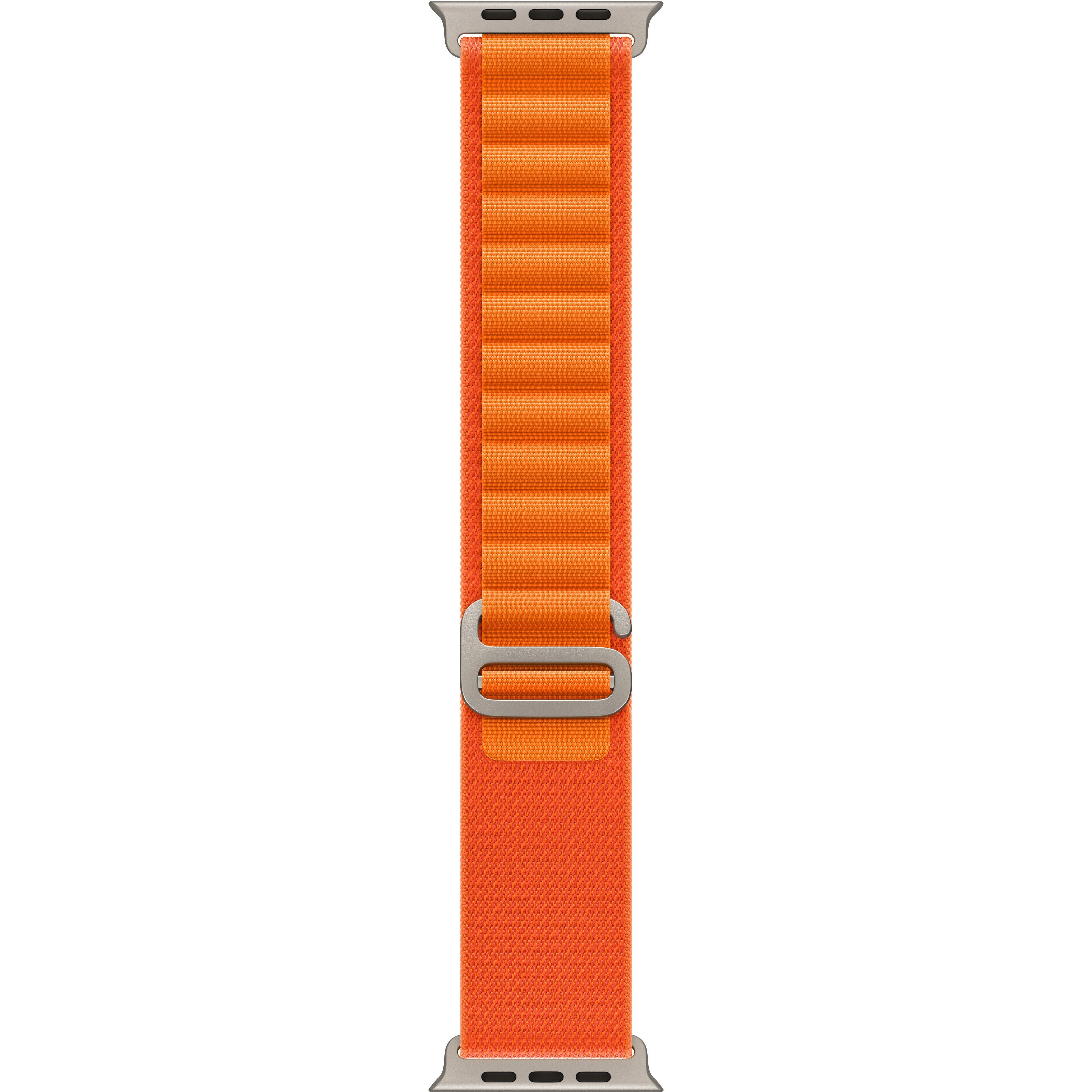 Ремешок Apple Watch 49mm Orange Alpine Loop - Medium (MQE03ZM/A) фото 1