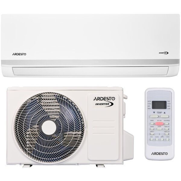 

Кондиционер Ardesto ACM-09INV-R32-AG-S, 25 м2, инвертор, A++/A+, до -15°С, R32