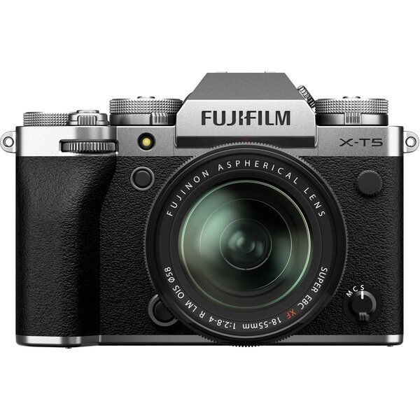 Акція на Фотоаппарат FUJIFILM X-T5 + XF 18-55mm F2.8-4R Silver (16783056) від MOYO