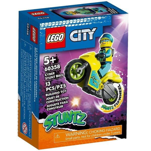 

LEGO 60358 City Каскадерский кибермотоцикл