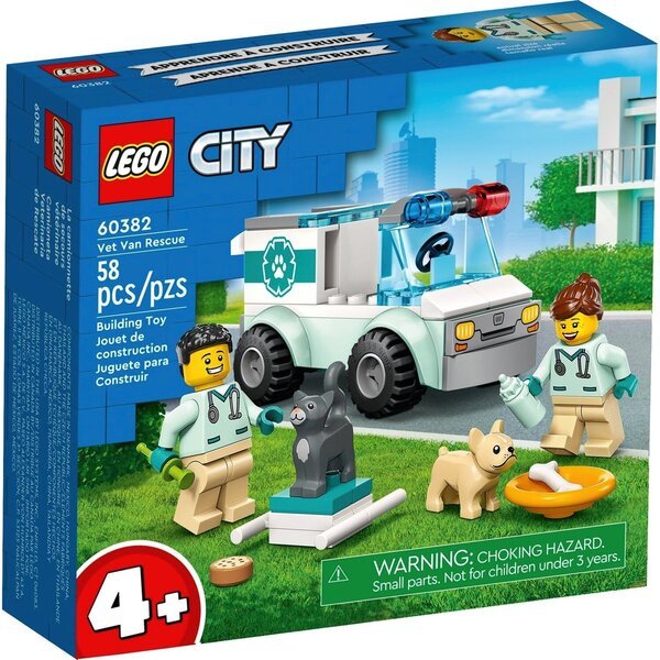 

LEGO 60382 City Фургон ветеринарной скорой помощи