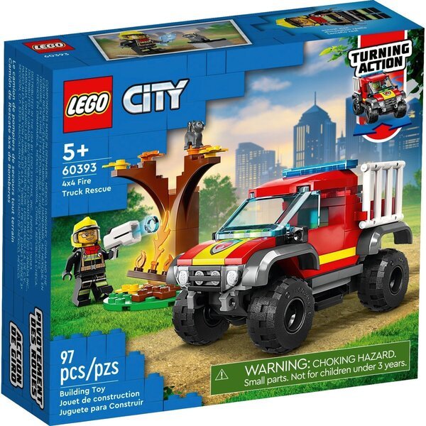 

LEGO 60393 City Fire Пожарно-спасательный внедорожник