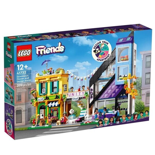 

LEGO 41732 Friends Цветочные и дизайнерские магазины в центре города