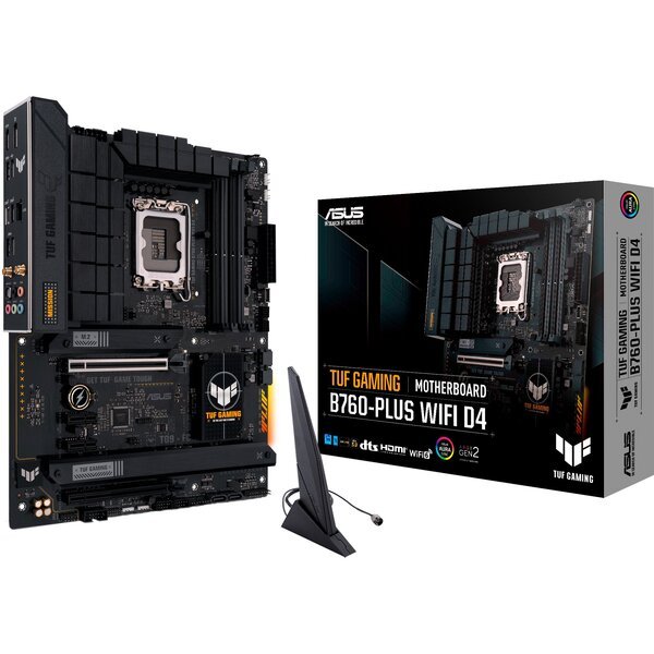 

Материнcкая плата ASUS TUF GAMING B760-PLUS WIFI D4 (90MB1DF0-M0EAY0)