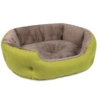 Лежак для собак та котів Pet Fashion BRIG 58х48х20см Лайм