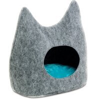 Дом-лежак для собак и кошек Pet Fashion Dream 44x28x36см Серый